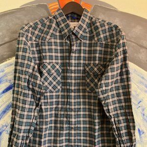 Teddy Stratford Snap Plaid Shirt